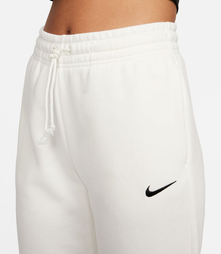 Nike Womens Sportswear Phoenix Fleece Sweatpants - Sail/Black