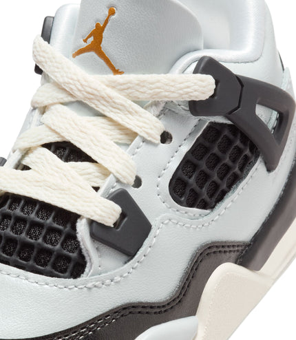 Air Jordan (TD) 4 Retro - Platinum Gold