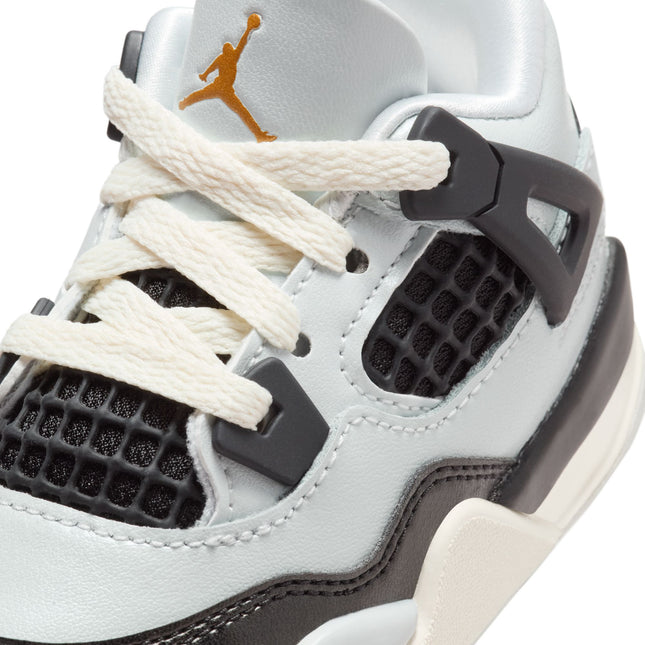 Air Jordan (TD) 4 Retro - Platinum Gold