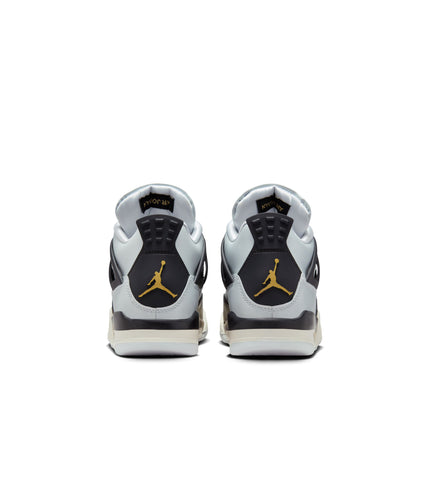 Air Jordan Big Kids 4 Retro - Platinum Gold