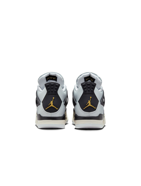 Air Jordan Big Kids 4 Retro - Platinum Gold