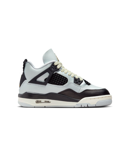 Air Jordan Big Kids 4 Retro - Platinum Gold