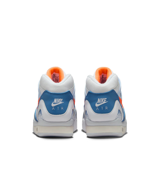 Nike Air Tech Challenge 2 para hombre, blanco/azul piedra agria/gris fútbol
