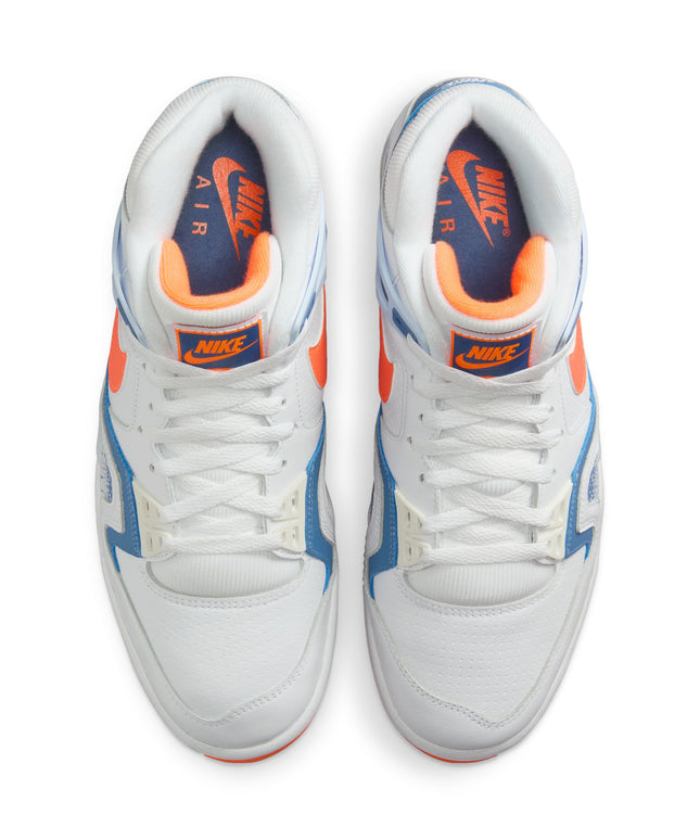 Nike Air Tech Challenge 2 para hombre, blanco/azul piedra agria/gris fútbol