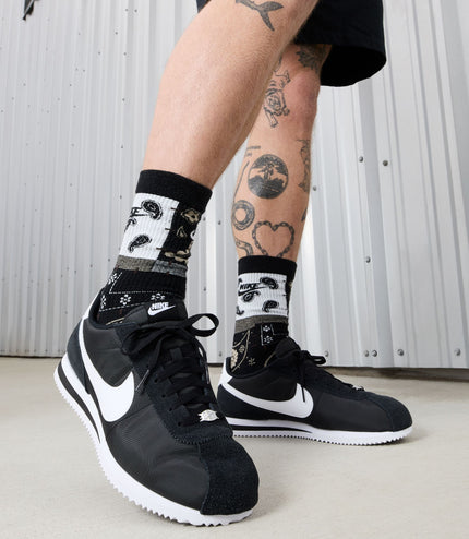 Nike Mens Cortez TXT - Black/White