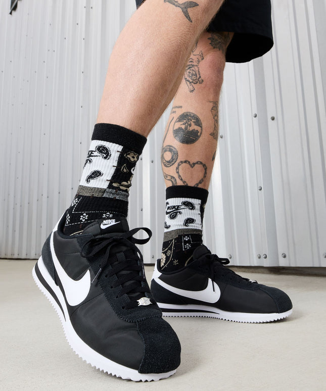 Nike Cortez TXT para hombre - Negro/Blanco
