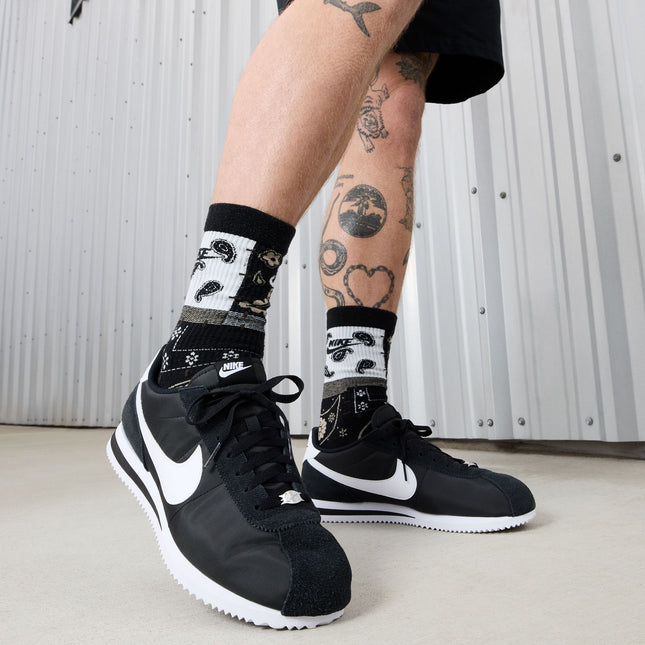 Nike Mens Cortez TXT - Black/White