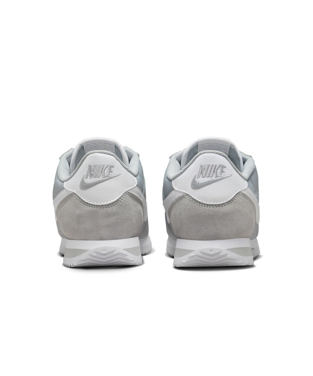 Nike Mens Cortez Textile FLT - Silver/White
