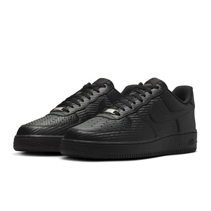 Nike Mens Air Force 1 '07  - Black Carbon Fiber
