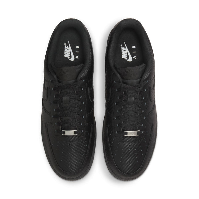 Nike Mens Air Force 1 '07  - Black Carbon Fiber