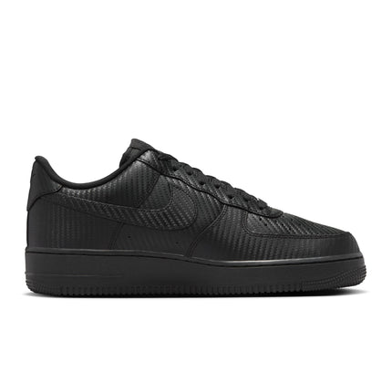 Nike Mens Air Force 1 '07  - Black Carbon Fiber