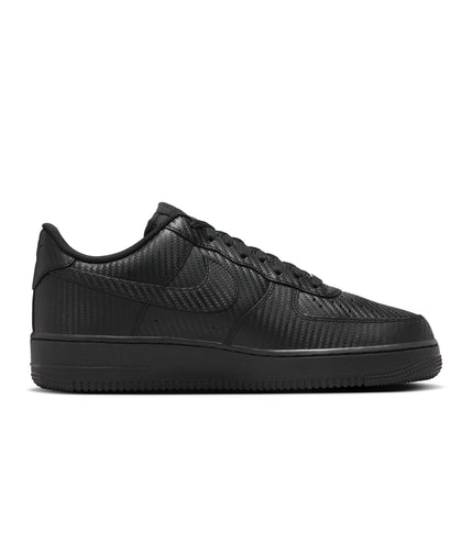 Nike Mens Air Force 1 '07  - Black Carbon Fiber