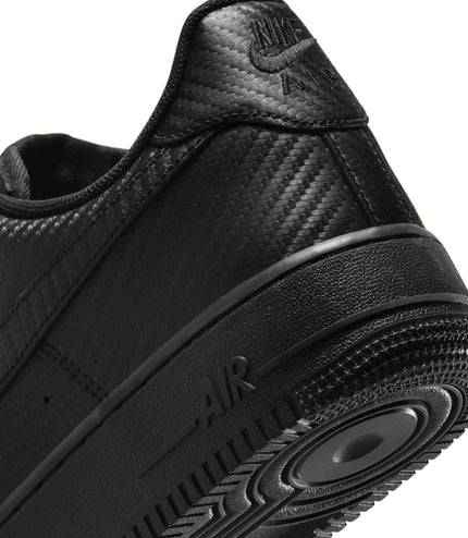 Nike Mens Air Force 1 '07  - Black Carbon Fiber