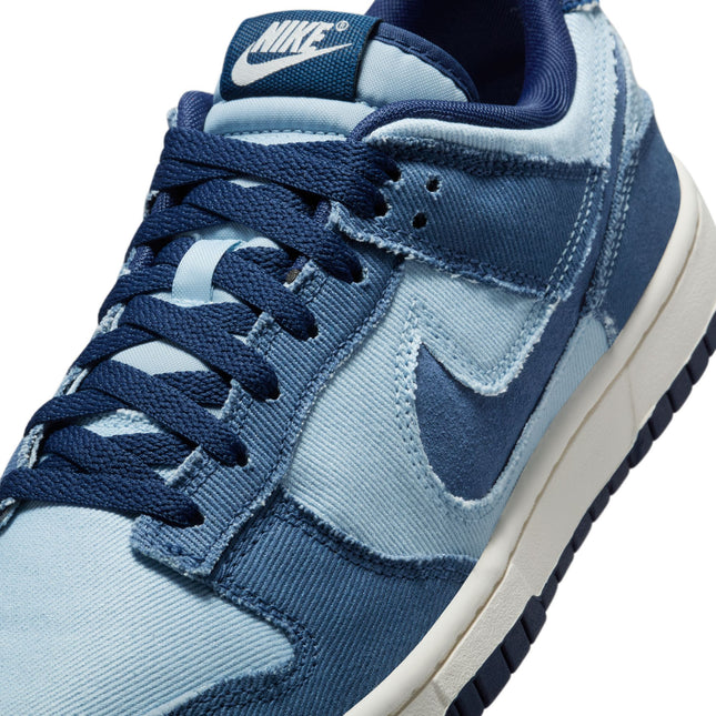 Nike Mens Dunk Low Retro SE -Blue Denim