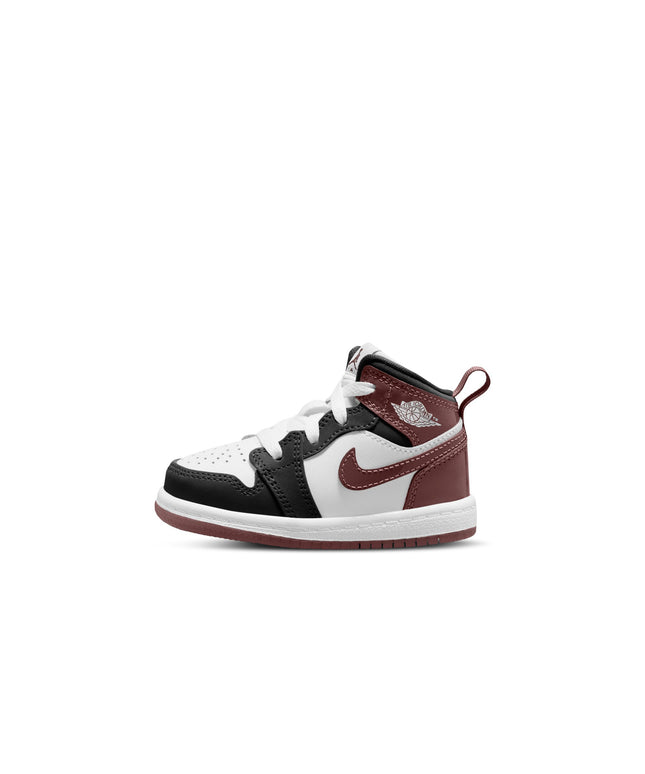 Air Jordan (TD) 1 Mid SE - White/Dark Pony