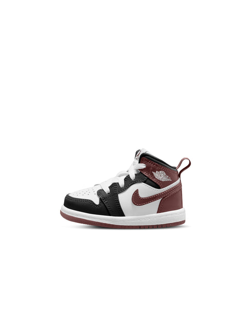 Air Jordan (TD) 1 Mid SE - White/Dark Pony