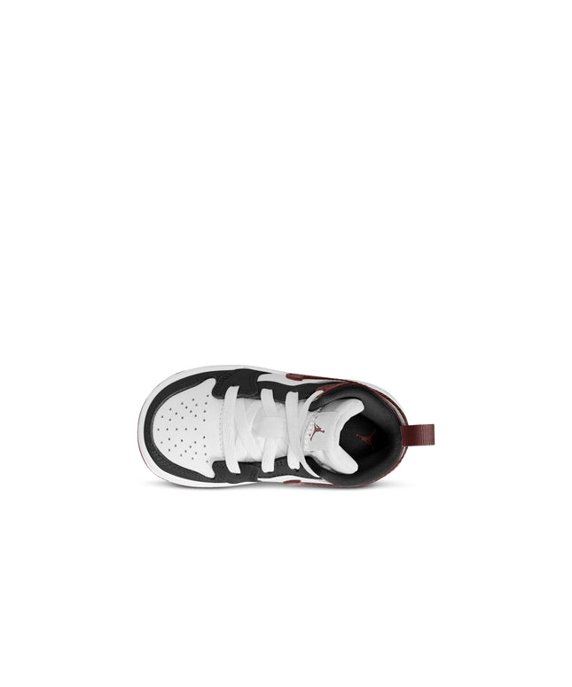 Air Jordan (TD) 1 Mid SE - White/Dark Pony