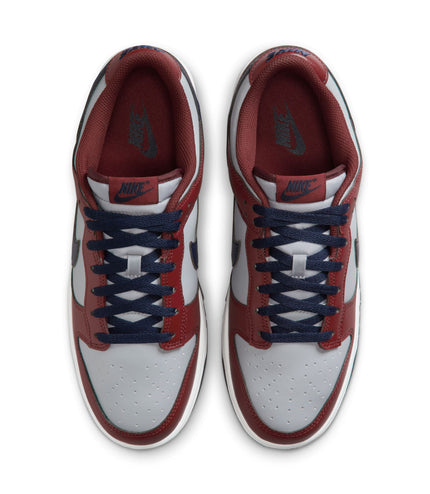 Nike Mens Dunk Low Retro - Wolf Grey/Team Red