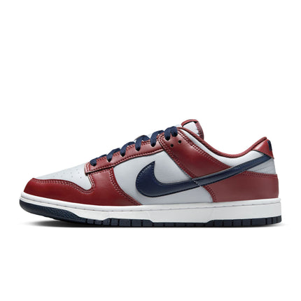 Nike Mens Dunk Low Retro - Wolf Grey/Team Red
