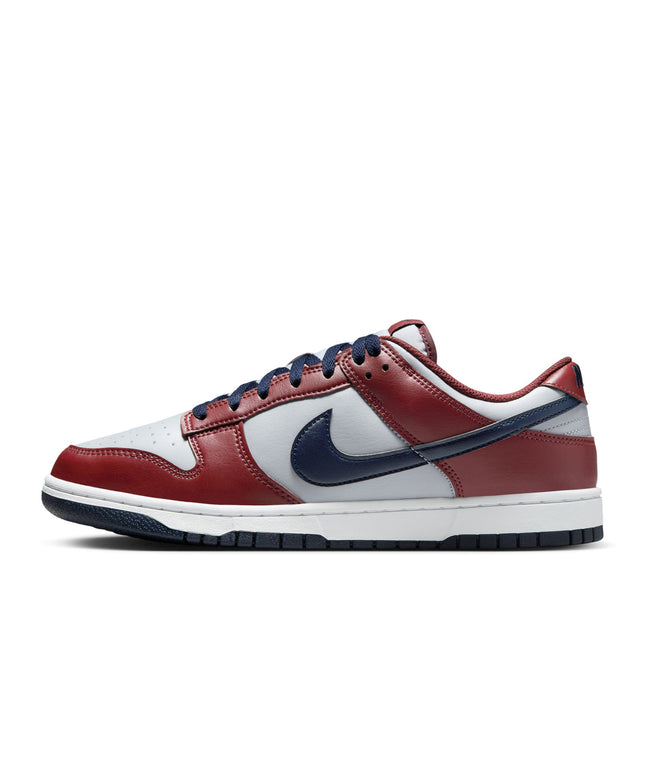 Nike Mens Dunk Low Retro - Wolf Grey/Team Red