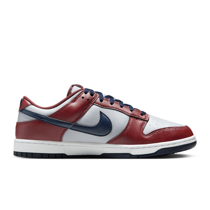 Nike Mens Dunk Low Retro - Wolf Grey/Team Red