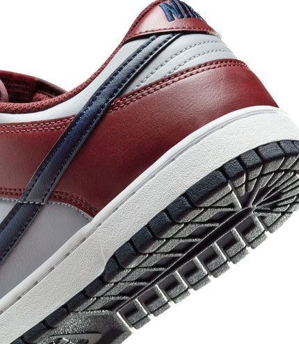 Nike Mens Dunk Low Retro - Wolf Grey/Team Red