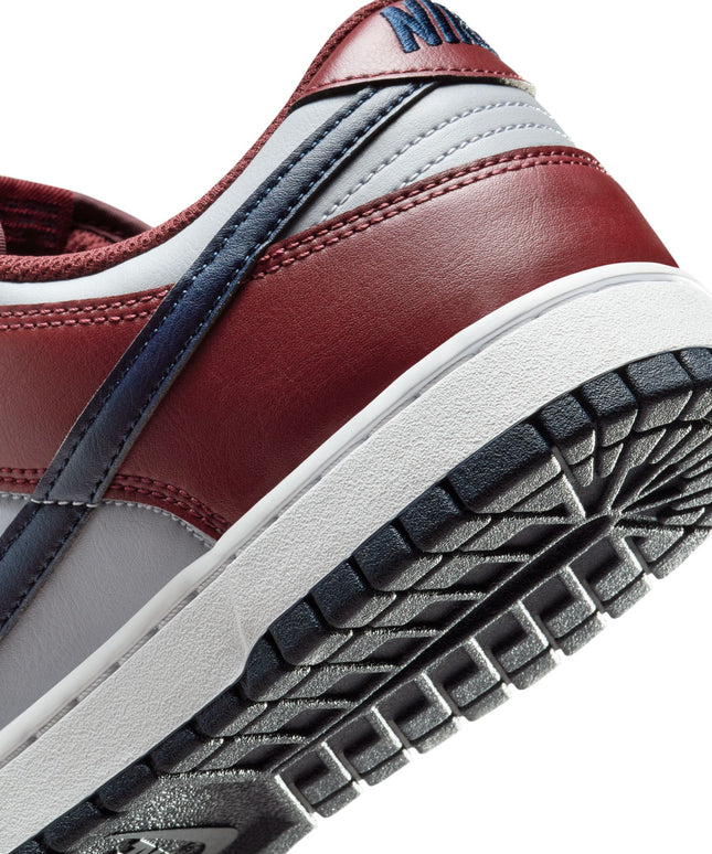 Nike Mens Dunk Low Retro - Wolf Grey/Team Red