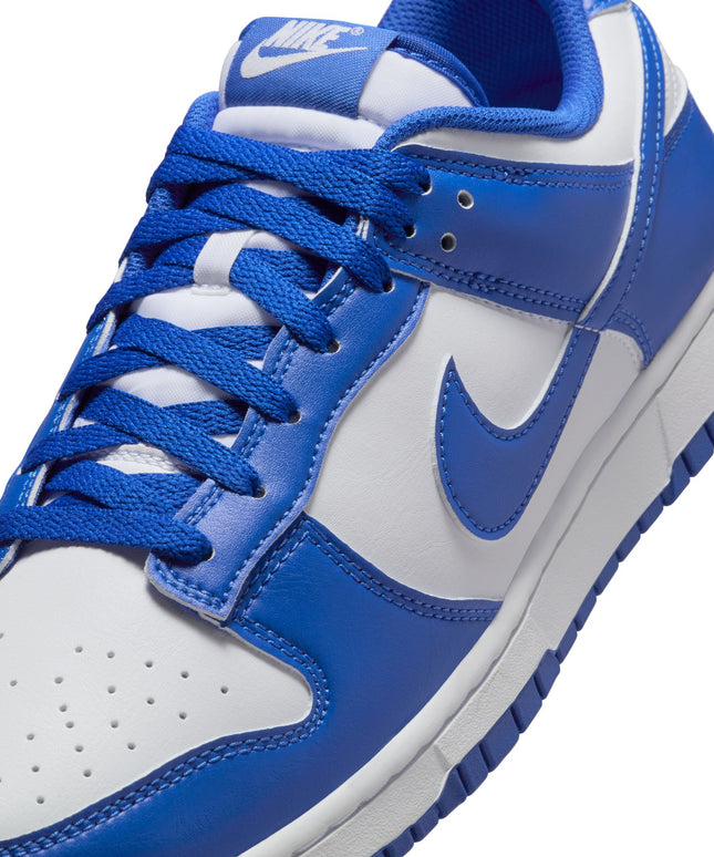 Nike Mens Dunk Low Retro - White/Hyper Royal