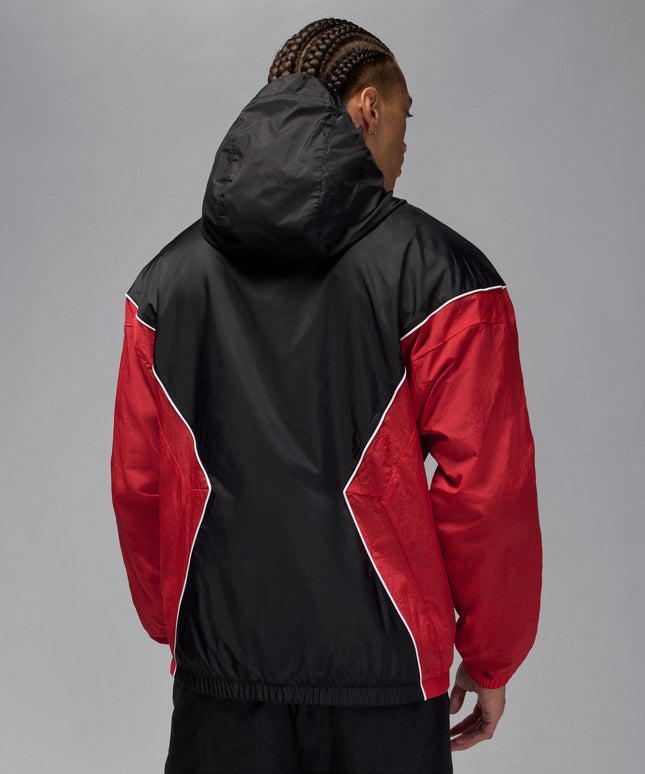 Air Jordan Mens Brooklyn Draft Jacket - Black/Red