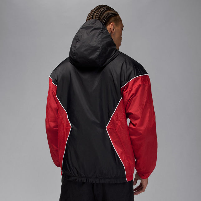 Air Jordan Mens Brooklyn Draft Jacket - Black/Red