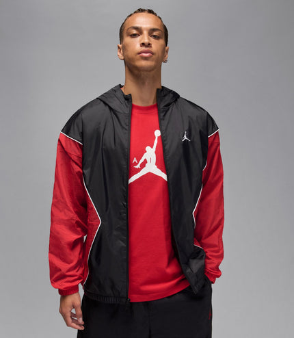 Air Jordan Mens Brooklyn Draft Jacket - Black/Red