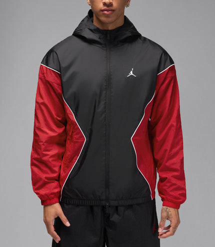 Air Jordan Mens Brooklyn Draft Jacket - Black/Red