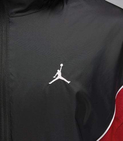 Air Jordan Mens Brooklyn Draft Jacket - Black/Red