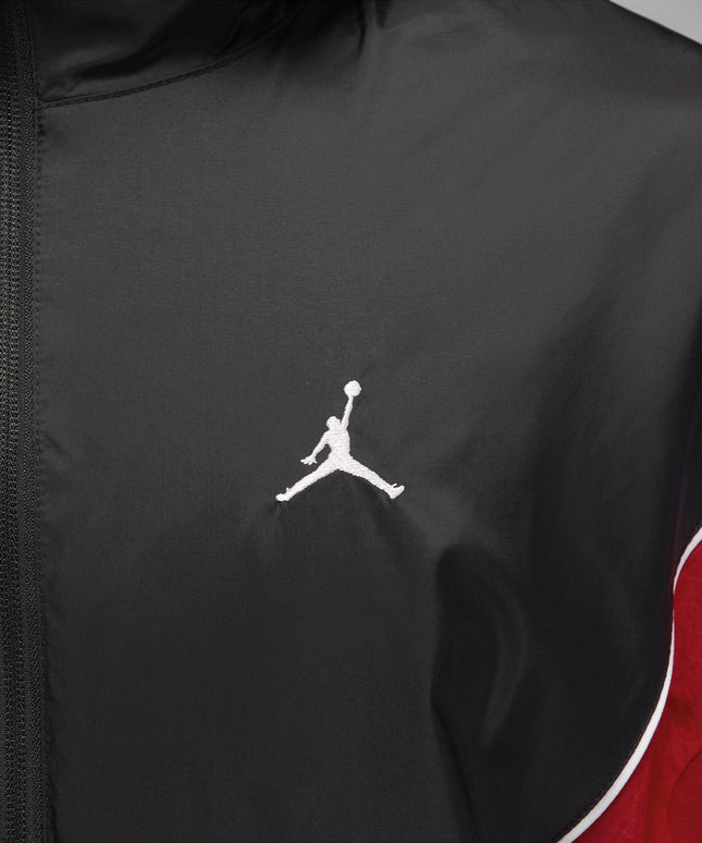 Air Jordan Mens Brooklyn Draft Jacket - Black/Red