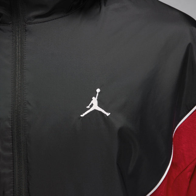Air Jordan Mens Brooklyn Draft Jacket - Black/Red