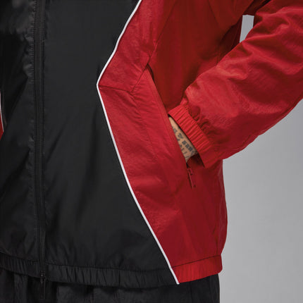 Air Jordan Mens Brooklyn Draft Jacket - Black/Red