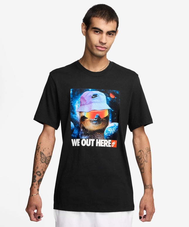 Nike Mens Sportswear Tee - Black - We Out Here