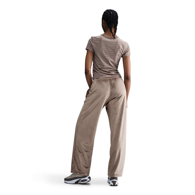 Nike Womens Sportswear Chill Knit Pants - Mink Brown