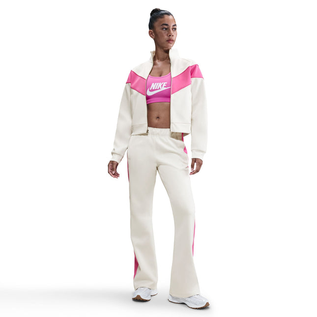 Nike Womens Sportswear Windrunner Knit Jacket - Sail/Playful Pink