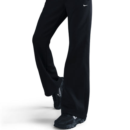 Nike Womens Mid Rise Slim Knit Trousers - Black