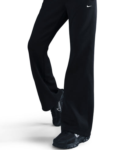 Nike Womens Mid Rise Slim Knit Trousers - Black