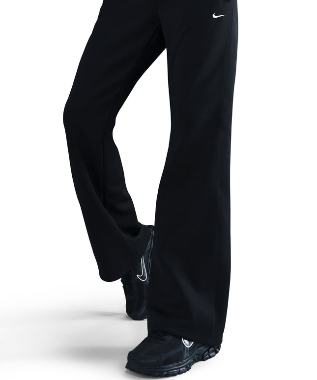 Nike Womens Mid Rise Slim Knit Trousers - Black