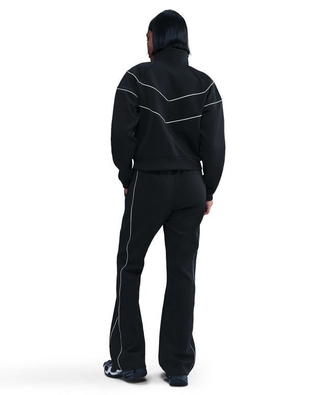 Nike Womens Windrunner Mid-Rise Slim Knit Pants - Black