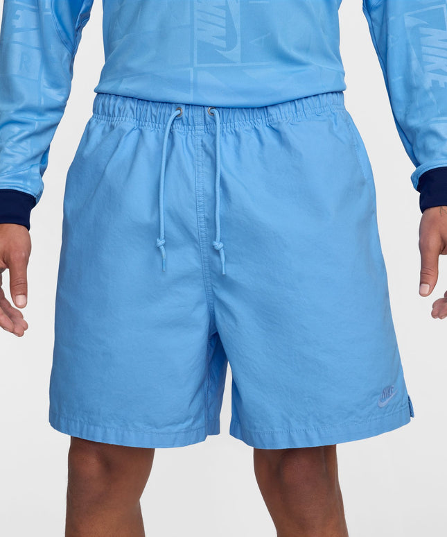 Nike Mens Club Flow Shorts - Light Blue