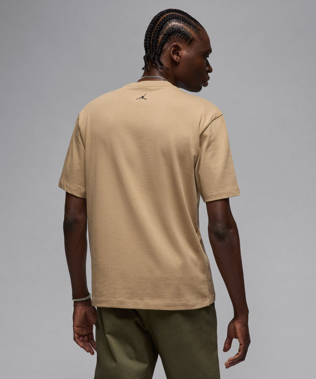 Air Jordan Mens Sneaker Patch Tee - Desert Camo/Black