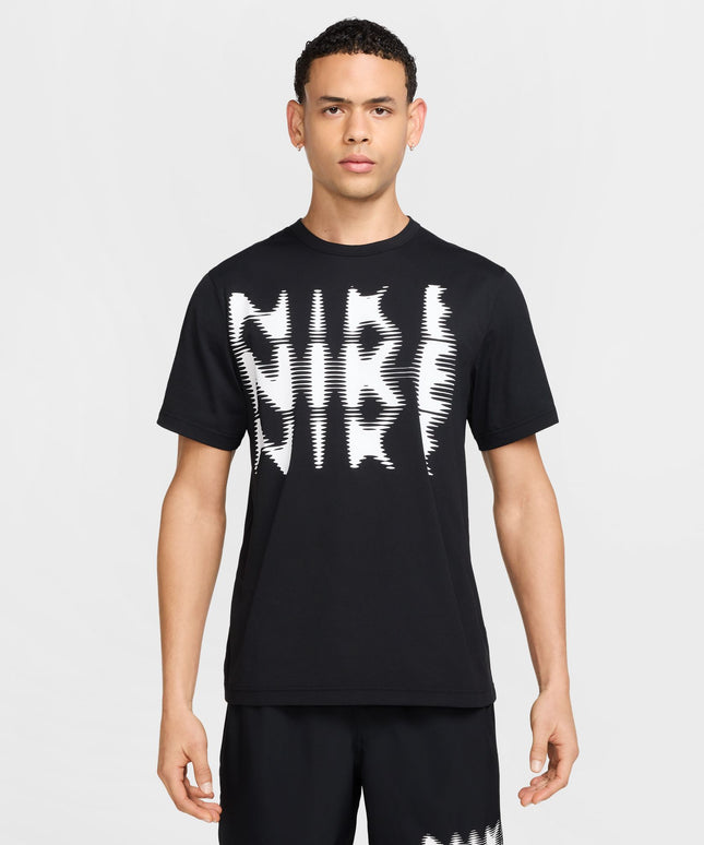 Camiseta Nike Hyverse para hombre - Negro/Blanco