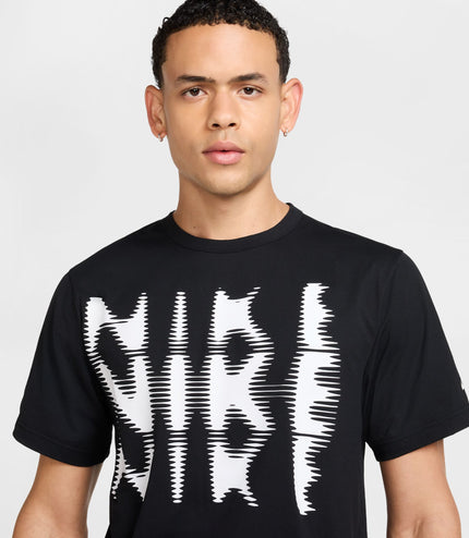 Nike Mens Hyverse Tee - Black/White