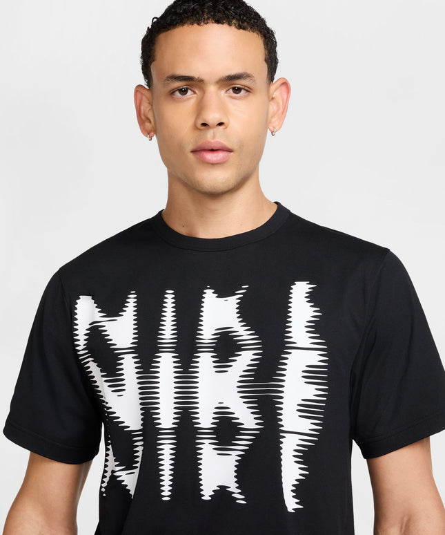 Camiseta Nike Hyverse para hombre - Negro/Blanco