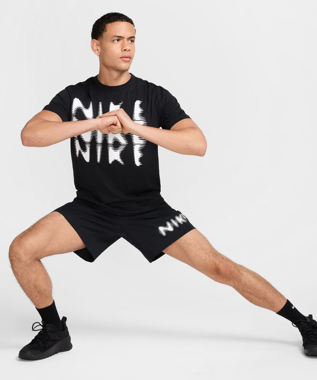 Camiseta Nike Hyverse para hombre - Negro/Blanco
