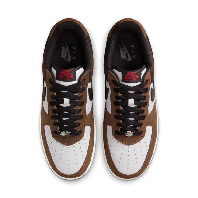 Nike Air Force 1 Low Retro para hombre, color blanco/negro-bisonte
